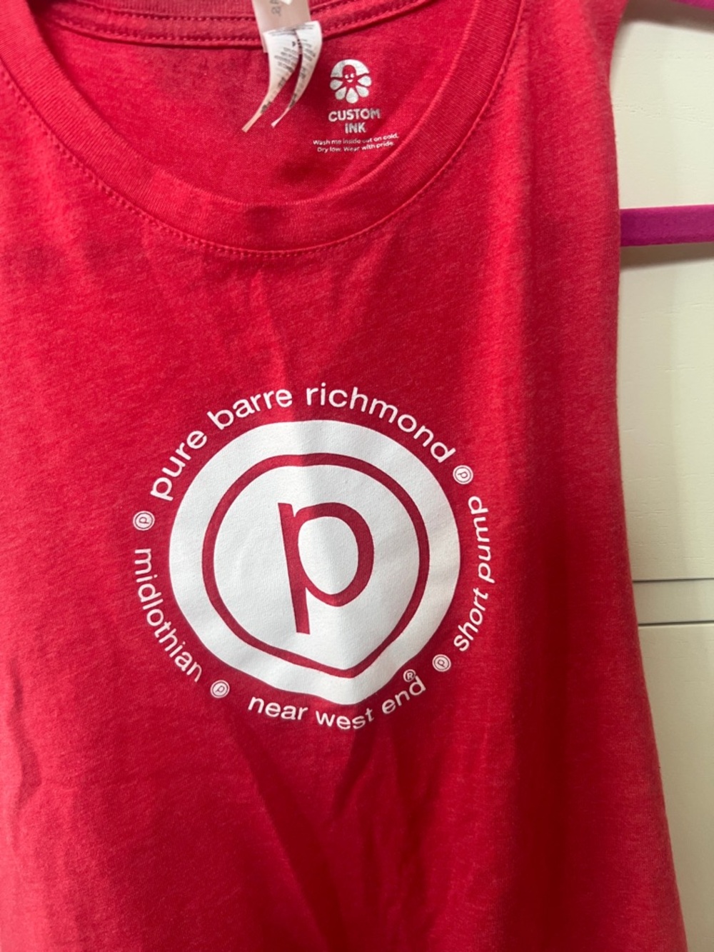 Pure Barre Richmond crop tank top small - Picture 2 of 3